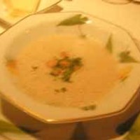 モナリザ 恵比寿店 - フランス産セップ茸のスープ　フォアグラのロワイヤル