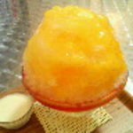 埜庵 - あんず氷800円*2004.08~2008.07