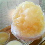 埜庵 - 白桃氷900円*2004.08~2008.07