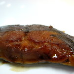 みやこ屋 - カレイの煮付け　見た目通り、これは結構、味付け濃いです　08/09