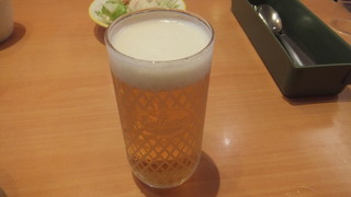 Saizeriya - グラスビール