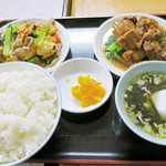 台湾料理　億龍 - 小皿料理定食
