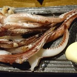 マルカン漁業部 海がき本店 - ゲソ焼き