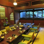 料亭 金鍋 - 別の日、龍の間を利用