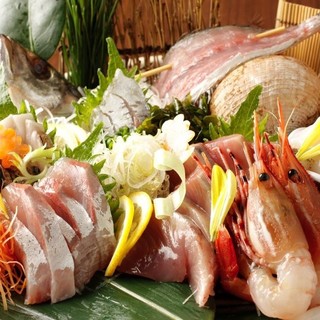 北千住の繁華街にある魚の美味しい日本料理店。