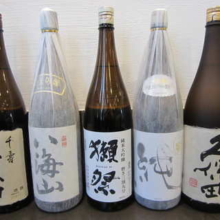 鳗鱼料理配日本酒 (凉酒) !有新泻的好酒。