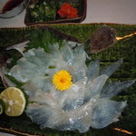 菜々海 - 目板カレイの活け造り