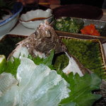 菜々海 - 目板カレイの活け造り