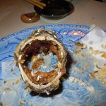 菜々海 - ガシラの唐揚げ(最後は口だけ）