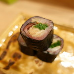 尽誠 - 鯖、生姜、ネギ巻き