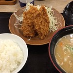 かつや - とん汁定食