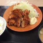 Katsuya - 七味な鳥唐揚げ定食