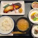 日本料理 魚久 - 銀だら京粕漬定食 1,566円（税込）