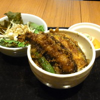 麓屋 京王プラザホテル - 小蕎麦と小海老天丼セット