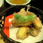 うを政 - タコ天、頭の部分じゃなく立派な足ですよ＾＾