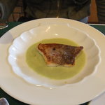 ラ･メール - 鯛のソテーグリンピースソース