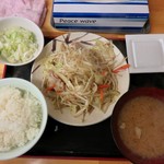 激安食堂 小林屋 - 肉野菜定食！