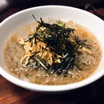 とらじ - 料理写真:冷麺です