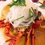 美食同源 銀座小はれ日より - 伊勢海老の蒸し物