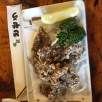 駒形どぜう 本店 - 鯨の竜田揚げ