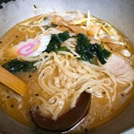 ギョーザ・ラーメン　華 - 味噌ラーメン750円税別(税込み810円)