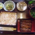 うなぎの甚八 - 二段重