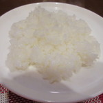 ビストロ アオキ - ライスはふっくらしておいしい