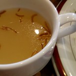 有明食堂 ビアホフ - スープ。