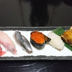市原江戸銀 - コースのお寿司
