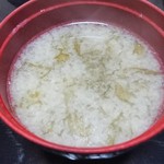 市原江戸銀 - 味噌汁