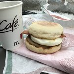 マクドナルド - 月見マフィンのコンビ…私達よりも良いコンビだね♡