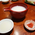 手打ちそば 舞鶴 - 菊姫にごり