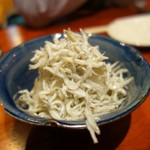 手打ちそば 舞鶴 - しらすおろし