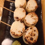 Motsuyaki Sanchou - 長芋焼き（2個バージョン・100円）