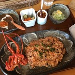 小さな宿＆レストラン しいの木やま - 伊勢海老カレー