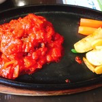 PaPa BURG - トマトソースハンバーグ