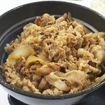 吉野家 - 牛丼コモサラツユダク400円 味噌汁60円