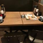 鶏五味 - (内観)テーブル席①