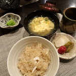 禅紫 - ワタリガニの土鍋炊きご飯