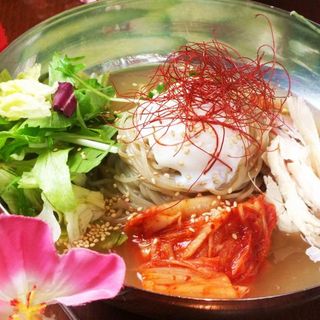 本格韓国料理 ハングルタイガー - 韓国サラダ冷麺/韓国サラダ冷麺・明太子入り