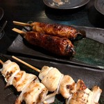炭火焼鳥あずま - やげん軟骨とつくね