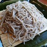 手打そば 満作 - お蕎麦アップ。