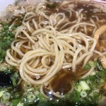 尾道らーめん十 - 麺はストレート