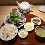 静岡天然真鯛の葱香り蒸し