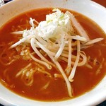 龍門 - 「日替りランチ」の味噌ラーメン