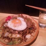 Gansotaiyakiogata - たい焼き屋の焼きそば。