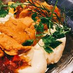 創作イタリアン Gemelli - ウニのパンナコッタのアップ