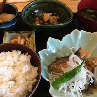 飯田橋 喝采 - 黒むつ煮付け定食 1,000円