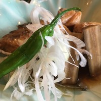 飯田橋 喝采 - 黒むつ煮付け定食 1,000円　黒むつ煮付け