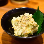 もつ焼き 大統領 - 自家製ポテトサラダ＠税込320円